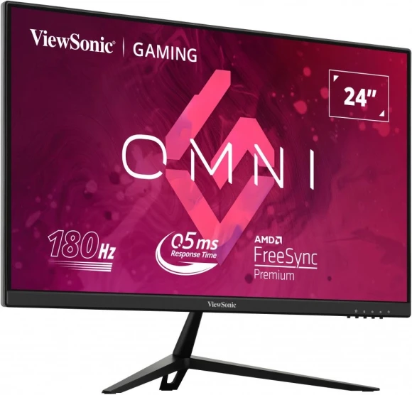 Монитор ViewSonic 24" VX2428 черный IPS LED 16:9 HDMI M/M матовая 250cd 178гр/178гр 1920x1080 180Hz FreeSync Premium DP FHD 3.1кг Монитор ViewSonic 24" VX2428 черный IPS LED 16:9 HDMI M/M матовая 250cd 178гр/178гр 1920x1080 180Hz FreeSync Premium DP FHD 3.1кг