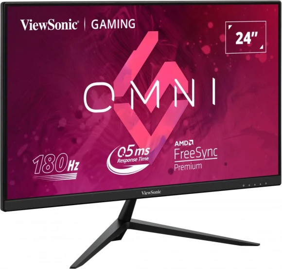 Монитор ViewSonic 24" VX2428 черный IPS LED 16:9 HDMI M/M матовая 250cd 178гр/178гр 1920x1080 180Hz FreeSync Premium DP FHD 3.1кг Монитор ViewSonic 24" VX2428 черный IPS LED 16:9 HDMI M/M матовая 250cd 178гр/178гр 1920x1080 180Hz FreeSync Premium DP FHD 3.1кг