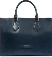 Сумка шоппер The Bridge Mirra 04130401/2E малиновая натур.кожа