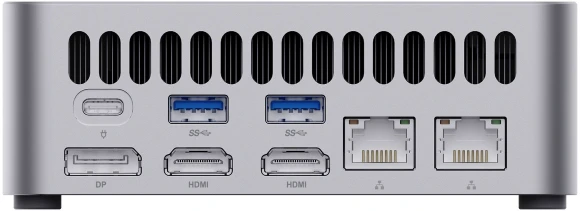 Неттоп Digma Pro Minimax X5 Ryzen 7 7840HS (3.8) 16Gb SSD512Gb 780M Windows 11 Pro GbitEth WiFi BT 100W серебристый (DPR7-ADXW01)
