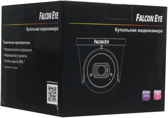 Камера видеонаблюдения IP Falcon Eye FE-IPC-DV2-40pa 2.8-12мм цв. корп.:белый