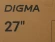Монитор Digma 27" Overdrive 27A510Q черный VA LED 1ms 16:9 HDMI M/M матовая 300cd 178гр/178гр 2560x1440 165Hz G-Sync FreeSync DP 2K 5.8кг