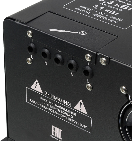 Стабилизатор напряжения Ресанта СПН-8300 однофазный черный (63/6/27)