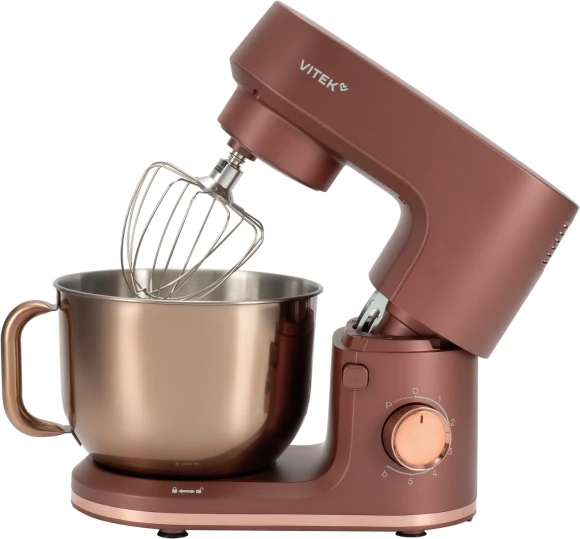 Миксер планетарный Vitek Элегия VT-PM0661 2000Вт кофейный