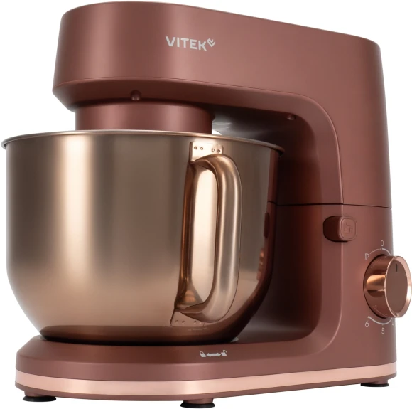 Миксер планетарный Vitek Элегия VT-PM0661 2000Вт кофейный