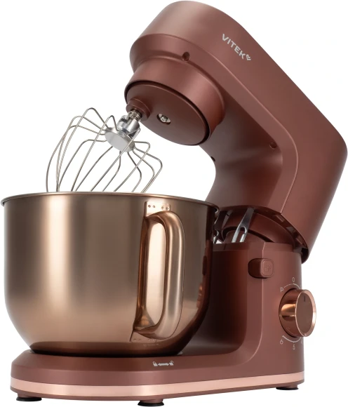Миксер планетарный Vitek Элегия VT-PM0661 2000Вт кофейный