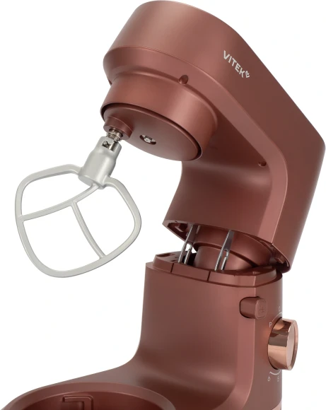 Миксер планетарный Vitek Элегия VT-PM0661 2000Вт кофейный