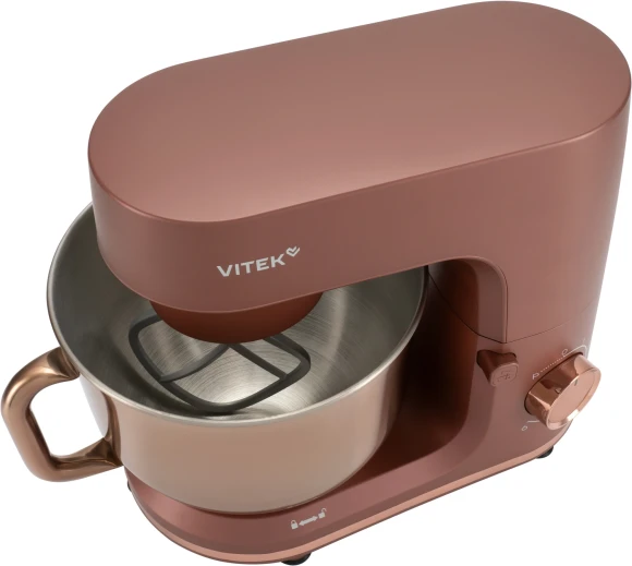 Миксер планетарный Vitek Элегия VT-PM0661 2000Вт кофейный
