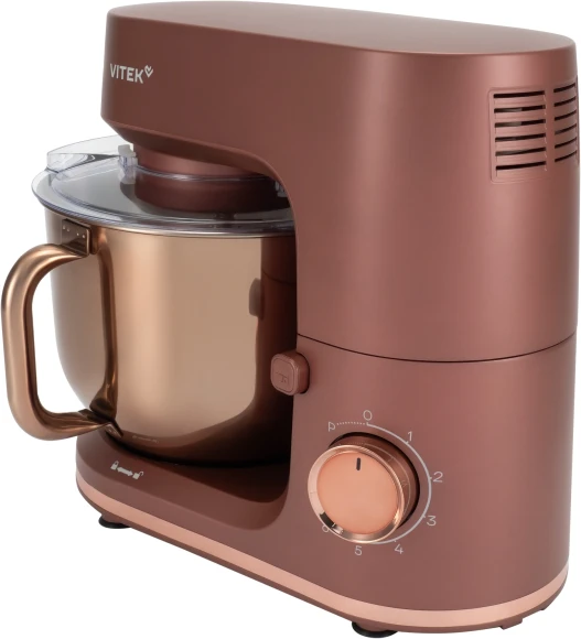 Миксер планетарный Vitek Элегия VT-PM0661 2000Вт кофейный