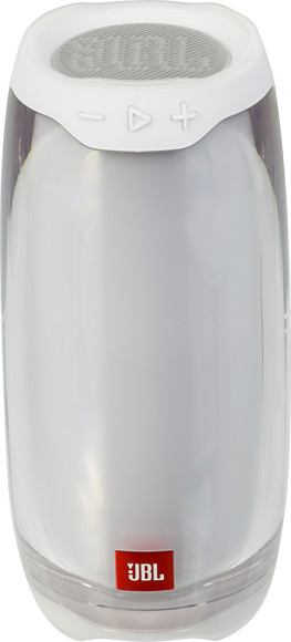 Колонка порт. JBL Pulse 4 белый 20W 1.0 BT 10м 7260mAh (JBLPULSE4WHTAM) Колонка порт. JBL Pulse 4 белый 20W 1.0 BT 10м 7260mAh (JBLPULSE4WHTAM)