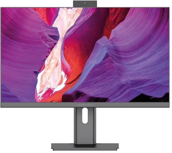 Моноблок Digma Pro Unity 23.8" Full HD i7 12700 (2.1) 16Gb SSD512Gb UHDG CR Windows 11 Pro GbitEth WiFi BT 90W клавиатура мышь Cam серый/черный 1920x1080