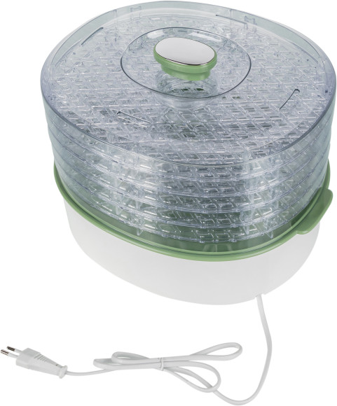 Сушка для фруктов и овощей Kitfort KT-1902 5под. 250Вт белый