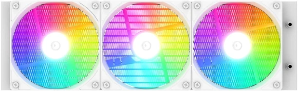 Система водяного охлаждения ID-Cooling SL360 XE ARGB Soc-AM5/AM4/1200/1700/1851 белый 4-pin 14-30dB Al+Cu LCD 350W Ret (SL360 XE WHITE)