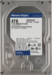 Жесткий диск WD SATA-III 8TB WD80EAAZ Desktop Blue (5640rpm) 256Mb 3.5" Жесткий диск WD SATA-III 8TB WD80EAAZ Desktop Blue (5640rpm) 256Mb 3.5"