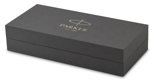 Ручка перьев. Parker Sonnet Core F527 (1931504) Stainless Steel GT F сталь нержавеющая подар.кор.