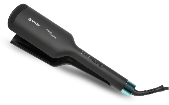 Щипцы Vitek Aquamarine VT-2380 100Вт макс.темп.:200С покрытие:керамическое