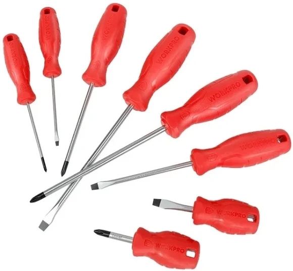 Набор отверток Workpro WP200502 в компл.:8 предметов