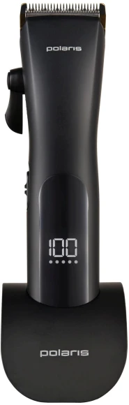 Машинка для стрижки Polaris PHC 2500 черный 3Вт (насадок в компл:6шт)