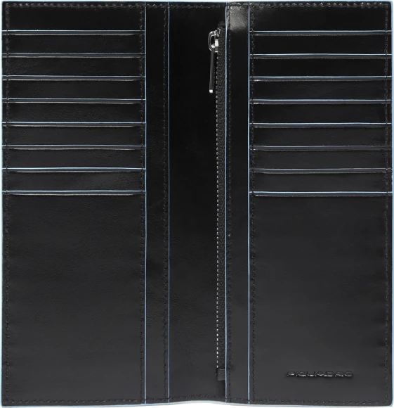 Кошелек мужской Piquadro Blue Square PU6562B2R/N черный натур.кожа