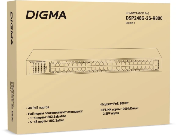 Блок питания AC/DC Digma DPS12024 12В 24Вт