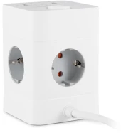 Сетевой удлинитель Buro BU-PTE4.1UC-B 1.5м (4 розетки) черный (коробка)