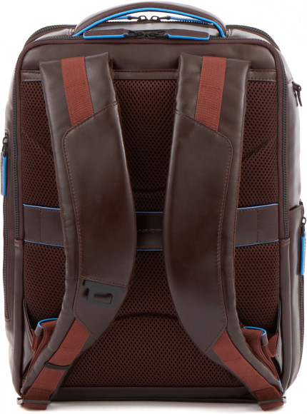 Рюкзак мужской Piquadro Blue Square Revamp CA4818B2V/MO коричневый кожа Рюкзак мужской Piquadro Blue Square Revamp CA4818B2V/MO коричневый кожа