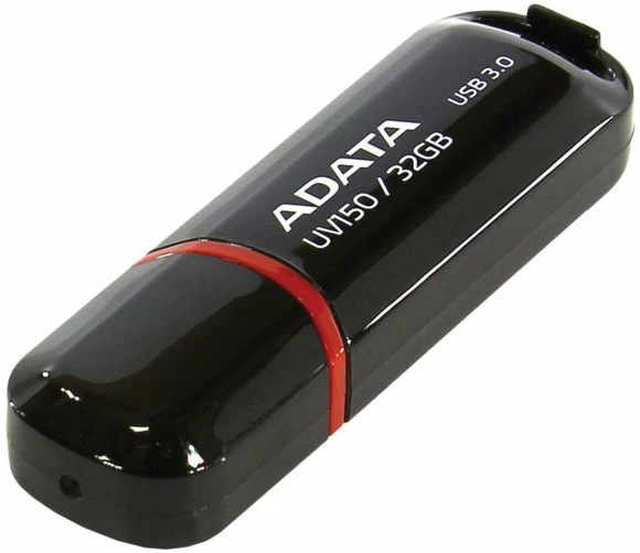 Флеш Диск A-Data 32GB AUV150 AUV150-32G-RBK USB3.0 черный Флеш Диск A-Data 32GB AUV150 AUV150-32G-RBK USB3.0 черный