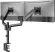 Кронштейн для мониторов ЖК Digma D-MM202D черный 17"-32" макс.9кг крепление к столешнице поворот и наклон