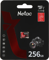 Флеш карта microSDXC 256GB Netac NT02P500PRO-256G-S P500 Extreme Pro A1 w/o adapter Флеш карта microSDXC 256GB Netac NT02P500PRO-256G-S P500 Extreme Pro A1 w/o adapter