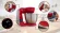 Кухонная машина Bosch Mum5 MUM5X планетар.вращ. 1000Вт красный/серый