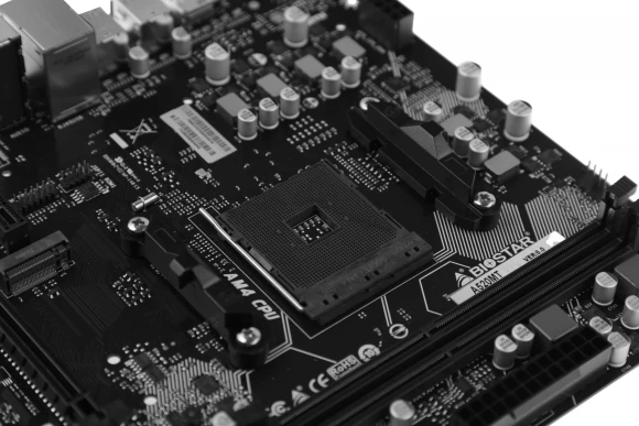 Материнская плата Biostar A520MT Soc-AM4 AMD A520 2xDDR4 mATX AC`97 8ch(7.1) GbLAN RAID+HDMI+DP