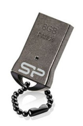 Флеш Диск Silicon Power 8Gb Touch T01 SP008GBUF2T01V1K USB2.0 черный/серебристый Флеш Диск Silicon Power 8Gb Touch T01 SP008GBUF2T01V1K USB2.0 черный/серебристый