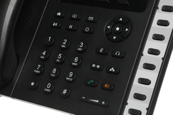 Телефон IP Grandstream GXP-1628 черный