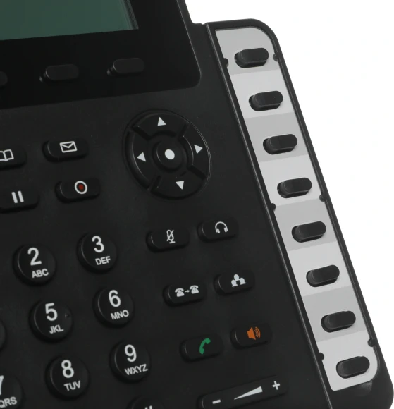 Телефон IP Grandstream GXP-1628 черный