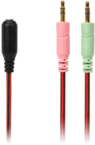 Наушники с микрофоном Sven AP-G988MV черный/красный 2.2м накладные оголовье (SV-014797) Наушники с микрофоном Sven AP-G988MV черный/красный 2.2м накладные оголовье (SV-014797)