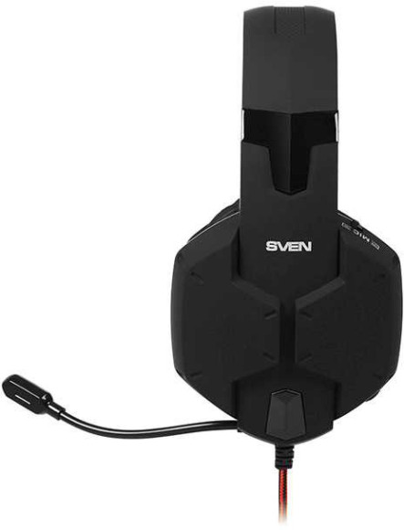 Наушники с микрофоном Sven AP-G988MV черный/красный 2.2м накладные оголовье (SV-014797) Наушники с микрофоном Sven AP-G988MV черный/красный 2.2м накладные оголовье (SV-014797)