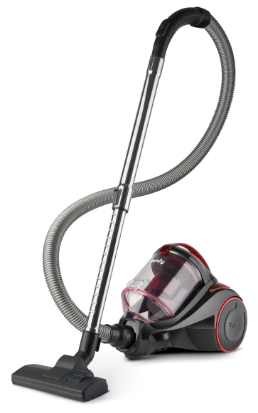 Пылесос Domfy DSC-VC704 2400Вт черный/красный