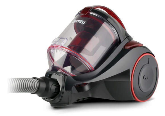 Пылесос Domfy DSC-VC704 2400Вт черный/красный