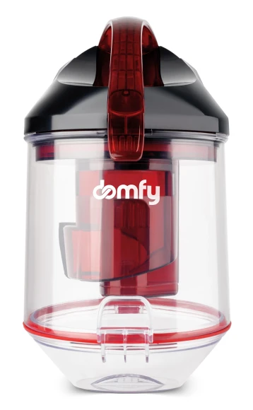 Пылесос Domfy DSC-VC704 2400Вт черный/красный