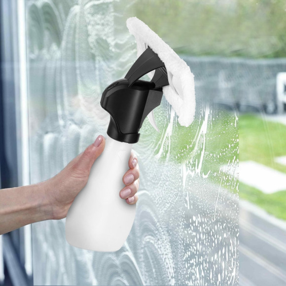 Мойщик окон Kitfort КТ-5163 шир.скреб.:280мм пит.:от аккум. белый/черный