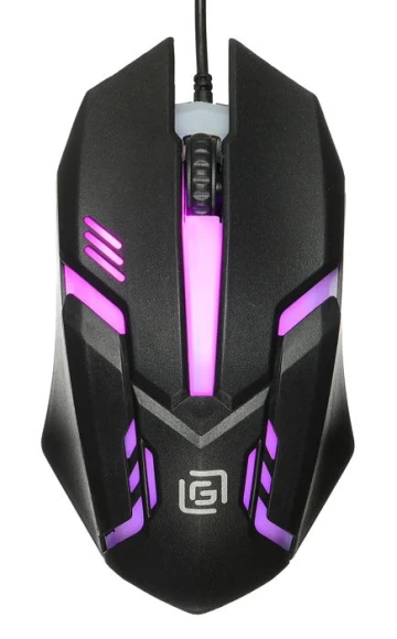 Мышь Оклик 396M INSOMNIA черный оптическая 1200dpi USB 3but (1192373)