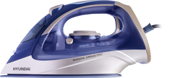 Утюг Hyundai H-SI02510 3200Вт темно-синий/розовое золото