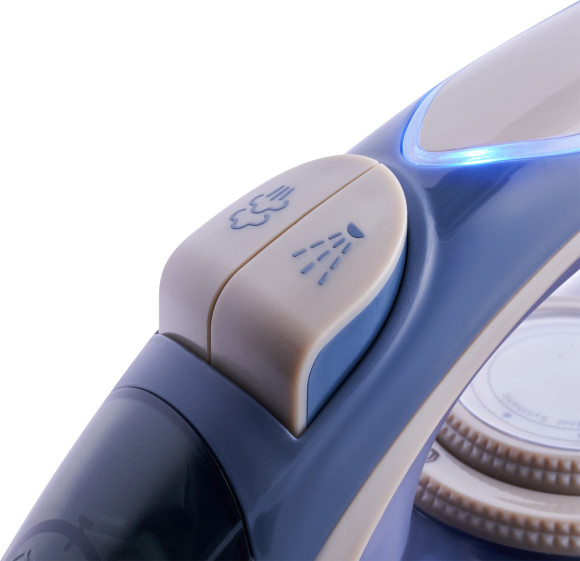 Утюг Hyundai H-SI02510 3200Вт темно-синий/розовое золото