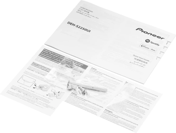 Автомагнитола Pioneer DEH-S2250UI 1DIN 4x50Вт ПДУ RDS