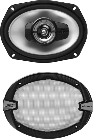 Колонки автомобильные JVC CS-DR693 500Вт 86дБ 4Ом 15x23см (6x9дюйм) (ком.:2кол.) коаксиальные трехполосные