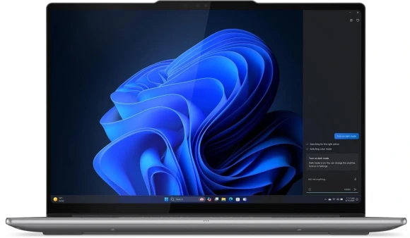Ноутбук Lenovo Yoga Pro 7 14AKP10 Ryzen AI 7 350 32Gb SSD1Tb AMD Radeon 860M 14.5" OLED 3K (2944x1840) Windows 11 Home turquoise WiFi BT Cam (83KG0014RK)