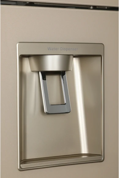 Холодильник Hitachi R-W660PUC7 GBE 2-хкамерн. бежевый стекло инвертер Холодильник Hitachi R-W660PUC7 GBE 2-хкамерн. бежевый стекло инвертер