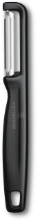 Овощечистка Victorinox Iotaс лезвием двухсторон. черный упак.:европодвес (6.0942.3)