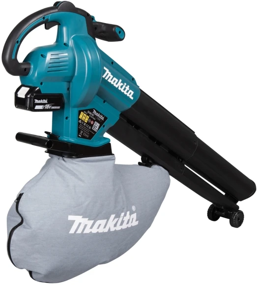 Воздуходувка-пылесос Makita DUB187T001 пит.:от аккум. бирюзовый/черный Воздуходувка-пылесос Makita DUB187T001 пит.:от аккум. бирюзовый/черный
