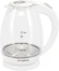 Чайник электрический Hyundai HYK-G2409 1.7л. 2200Вт белый/серебристый корпус: стекло/пластик